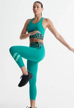 Superdry Leggings - Trousers - Teal Blue -Superdry Shop 8ed8a0287de7412e907229b45e741f82