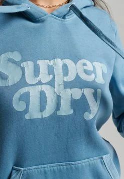 Superdry VINTAGE COOPER CLASSIC - Hoodie - Heritage Blue -Superdry Shop 8ef58a0f3a464ab28ffce20c4a10ab5e