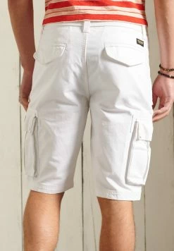 Superdry CORE HEAVY - Shorts - White -Superdry Shop 8f731d980cbb4fccace94c37b89ee073