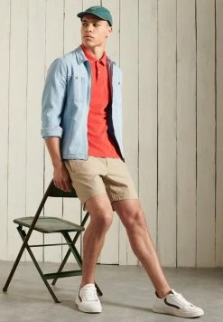 Superdry Polo Shirt - Apple Red -Superdry Shop 8ff83deadf7245c181f15b9ad708086e