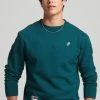 Superdry ESSENTIAL CREW - Sweatshirt - Sailor Blue