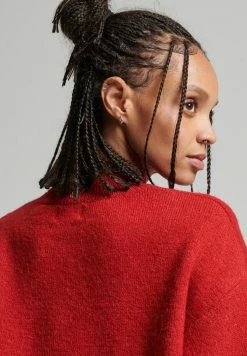 Superdry VINTAGE ESSENTIAL MOCK NECK - Jumper - Red -Superdry Shop 900e40c172064a7081342f1a27aa27f1