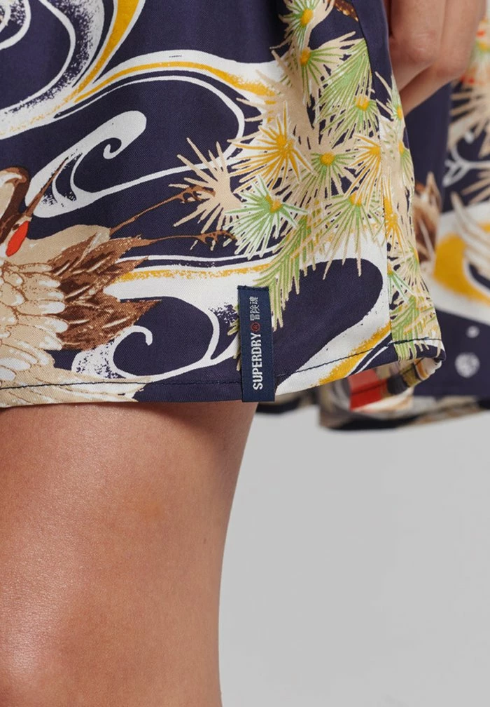 Superdry VINTAGE - Day Dress - Navy Crane 5 Superdry VINTAGE - Day Dress - Navy Crane - Image 5