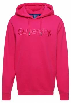 Superdry CORE LOGO SOURCE - Hoodie - Hot Pink -Superdry Shop 904e882ec7c342fdbff5df8f2688aba6