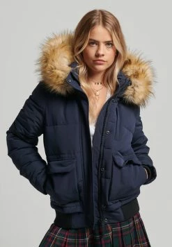 Superdry EVEREST - Winter Jacket - Cobalt