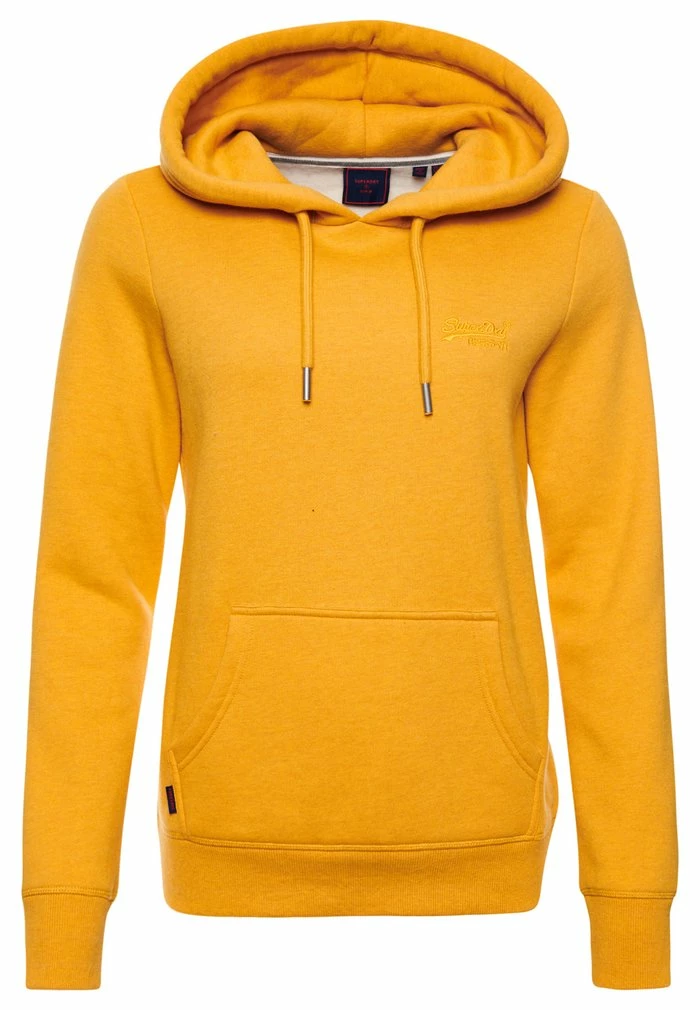 Superdry VINTAGE LOGO EMBROIDERED - Hoodie - Turmeric Marl 4 Superdry VINTAGE LOGO EMBROIDERED - Hoodie - Turmeric Marl - Image 4