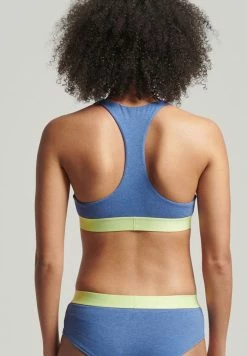 Superdry Bustier - Ocean Blue Marl