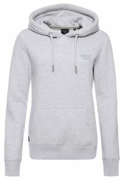 Superdry VINTAGE LOGO EMBROIDERED - Hoodie - Glacier Grey Marl -Superdry Shop 912d1c8c8c6a494db9bf7931f749b08c