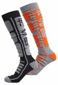 Superdry TWO PACK - Sports Socks - Black/grey Marl
