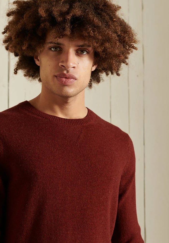 Superdry LIGHTWEIGHT - Jumper - Chilli 2 Superdry LIGHTWEIGHT - Jumper - Chilli - Image 2