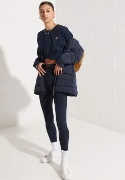 Superdry Winter Coat - Navy