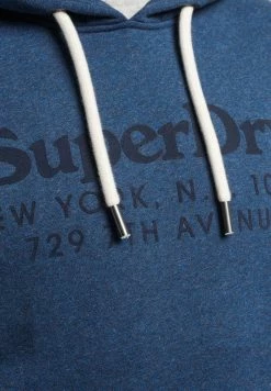 Superdry VINTAGE - Sweatshirt - Bright Blue Marl -Superdry Shop 9156957cbe9d4ffe991bc85008d6404d