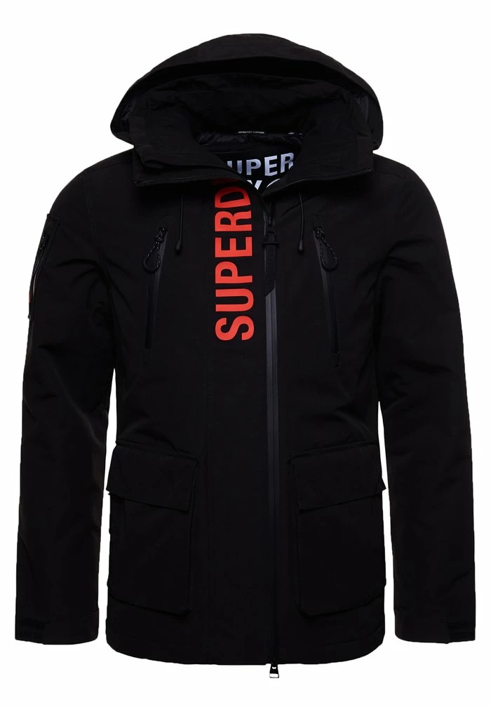 Superdry ULTIMATE SD WINDCHEATER - Outdoor Jacket - Jet Black Bold Orange 7 Superdry ULTIMATE SD WINDCHEATER - Outdoor Jacket - Jet Black Bold Orange - Image 7