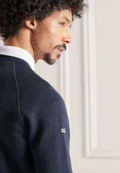 Superdry Jumper - Eclipse Navy -Superdry Shop 91aafcd97f5844d2b5dbff7fe3414fa9