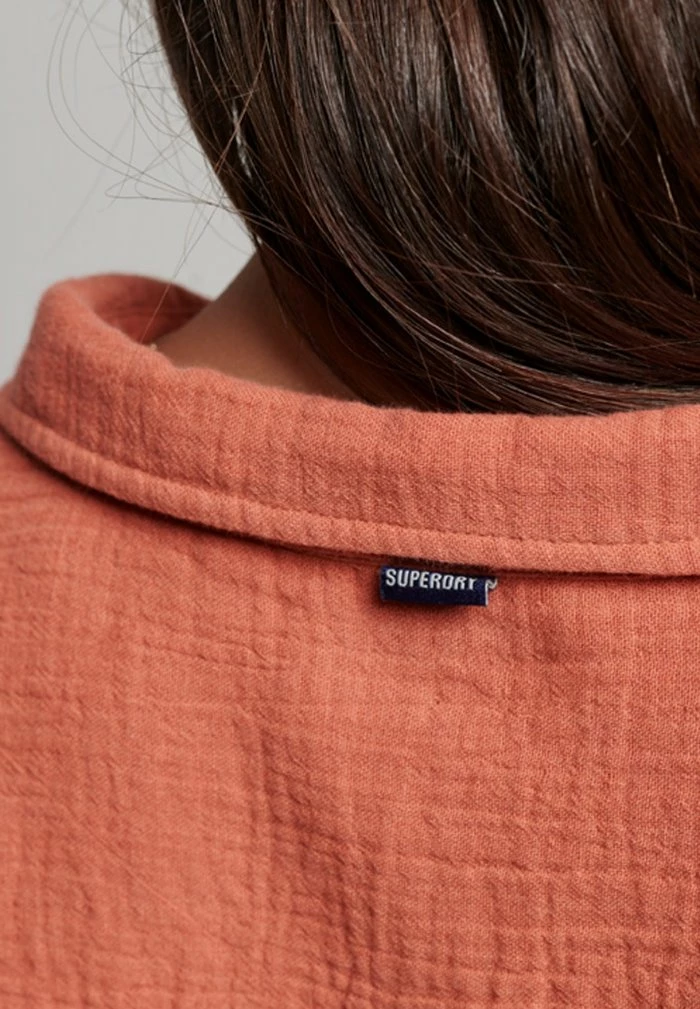 Superdry PENNY - Button-down Blouse - Bruschetta Brown 3 Superdry PENNY - Button-down Blouse - Bruschetta Brown - Image 3