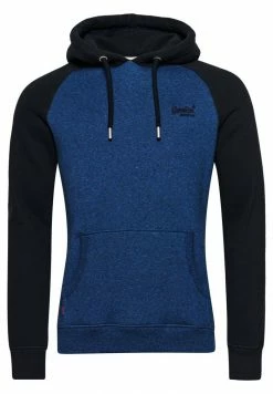 Superdry VINTAGE - Hoodie - Bright Blue Marl Eclipse Navy -Superdry Shop 91dd635a476d4ecab1c566ef996b3fe5