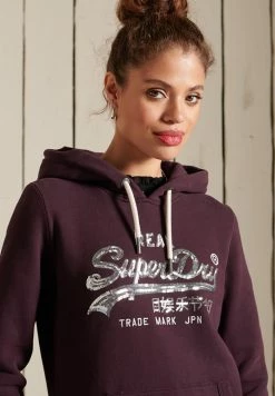 Superdry VINTAGE BOHO SPARKLE - Hoodie - Rich Deep Burgundy 10 Superdry VINTAGE BOHO SPARKLE - Hoodie - Rich Deep Burgundy -Superdry Shop 9216d5f1f6e54f6189ece7807328889d