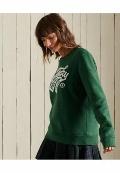 Superdry SCRIPT STYLE - Sweatshirt - Bowling Green -Superdry Shop 923239af31f54ad3a96f3e3b19cd2495
