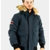 Superdry Winter Jacket - Bleu
