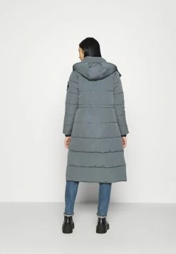 Superdry LONGLINE EVEREST COAT - Winter Coat - Slate -Superdry Shop 92509da8ac8d48c3b8ce9f2d12b920cb