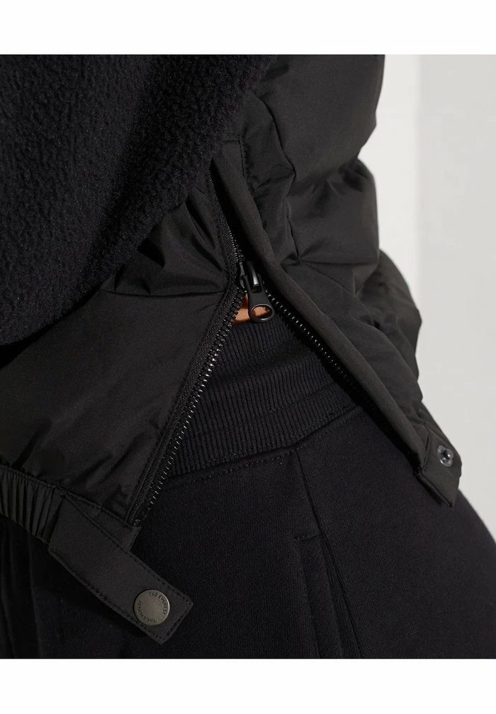 Superdry Fleece Jacket - Black 6 Superdry Fleece Jacket - Black - Image 6