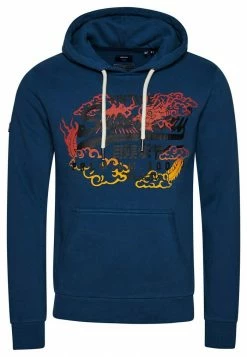 Superdry Hoodie - Bottle Blue -Superdry Shop 928a3bf1a96f4e6e928c4de5343163a9