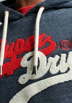 Superdry VL SOURCE - Hoodie - Marine -Superdry Shop 92a2a43b8ed84fd1954df77d51c63e0b