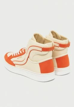 Superdry BASKET LUX - High-top Trainers - Oatmeal Spiced Orange 9 Superdry BASKET LUX - High-top Trainers - Oatmeal Spiced Orange -Superdry Shop 92c14f44e0e84f48b9e74b3d615d8947