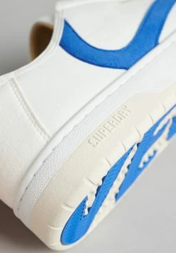 Superdry VINTAGE VEGAN - Trainers - White Blue -Superdry Shop 92c2b453bdb746eab1ebce6b030c570f