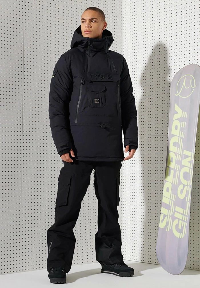 Superdry FREESTYLE OVERHEAD - Parka - Navy 1 Superdry FREESTYLE OVERHEAD - Parka - Navy
