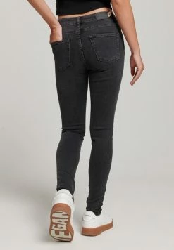 Superdry VINTAGE MID RISE SKINNY - Jeans Skinny Fit - Walcott Black Stone 7 Superdry VINTAGE MID RISE SKINNY - Jeans Skinny Fit - Walcott Black Stone -Superdry Shop 92f7cbbd1a074eeb8dd9f35d078b3744