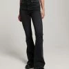 Superdry Flared Jeans - Dark Grey Wash