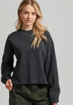 Superdry CODE TECH - Sweatshirt - Dark Grey