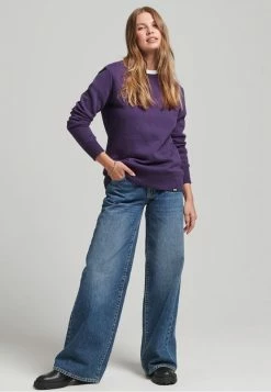 Superdry VINTAGE LOGO CREW - Sweatshirt - Royal Purple Marl 5 Superdry VINTAGE LOGO CREW - Sweatshirt - Royal Purple Marl -Superdry Shop 931415dfa68c4775956e77b10f19fe41