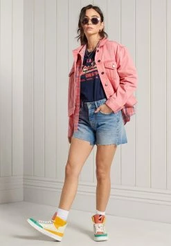 Superdry VINTAGE LOGO - Print T-shirt - Dark Blue