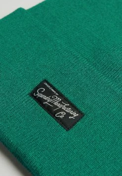 Superdry ESSENTIAL LOGO - Beanie - Vienna Green -Superdry Shop 934103d07a9a4bf1a9560c0862728475