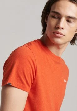 Superdry Basic T-shirt - Bright Orange Marl -Superdry Shop 934de0c1d3644ac2a4ccb6e8c176244d