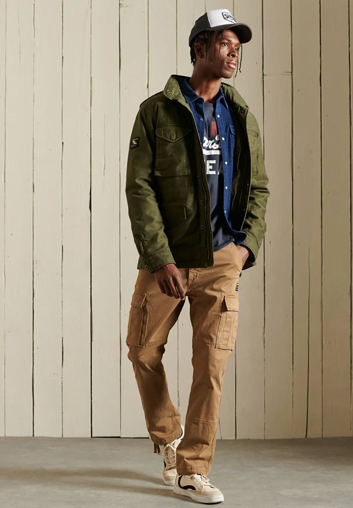 Superdry RESURRECTION - Shirt - Rinse Wash Indigo 1 Superdry RESURRECTION - Shirt - Rinse Wash Indigo