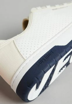 Superdry VINTAGE BASKET - Trainers - White -Superdry Shop 936b6862a7774ca584ac29c793e55bf4