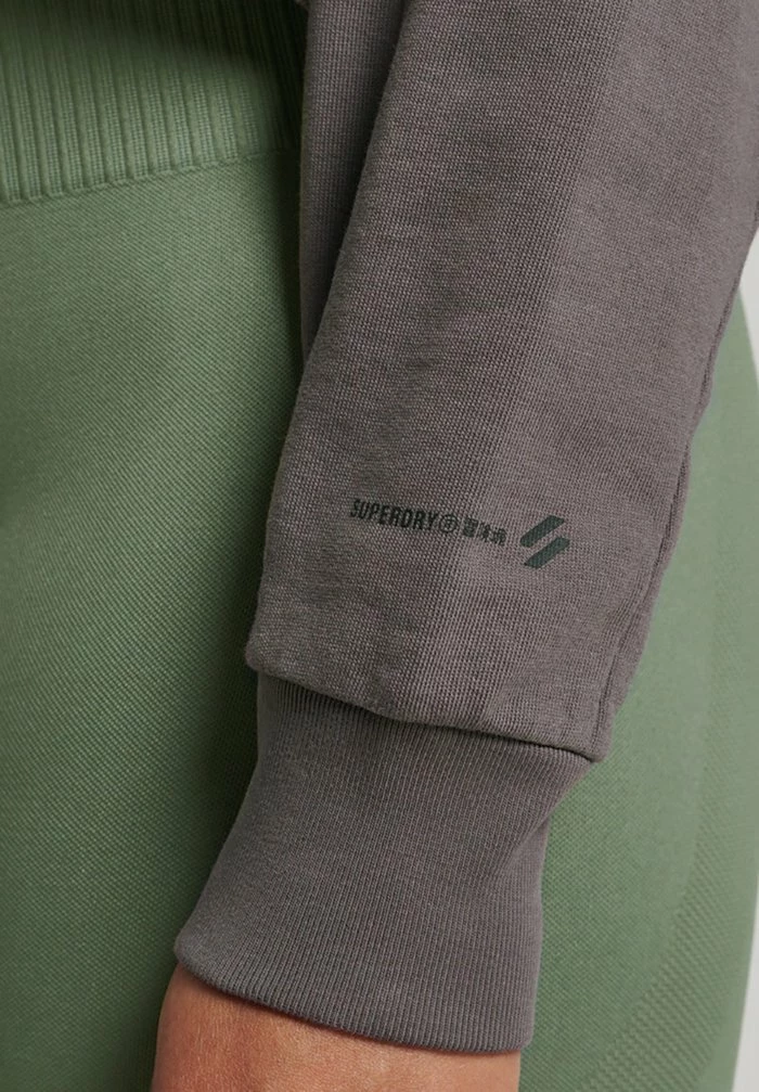 Superdry FLEX BATWING - Sweatshirt - Dark Grey 3 Superdry FLEX BATWING - Sweatshirt - Dark Grey - Image 3