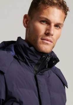 Superdry BOXY PUFFER - Winter Coat - Truest Navy -Superdry Shop 93a7c02d4a3d43de9a1b024e18cb55f3
