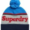 Superdry ESSENTIAL LOGO - Beanie - New Royal Red