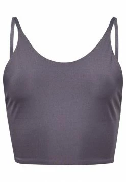 Superdry SPORT FLEX OPEN BACK CROP - Bustier - Rock -Superdry Shop 93f456b6b6ae4f5cb2cc2ec9720ed84e