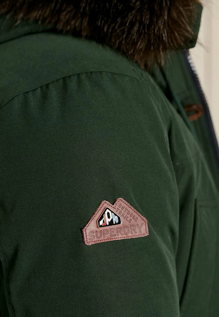 Superdry Down Coat - Emerald Green 7 Superdry Down Coat - Emerald Green - Image 7