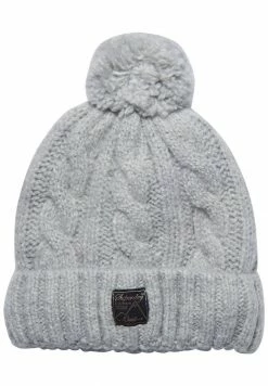Superdry Beanie - Light Grey Marl