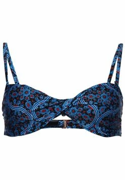 Superdry BOHO TWIST - Bikini Top - Paisley Block Print Navy -Superdry Shop 9500ea06ebbb4b0f9439e0c80c334453
