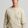 Superdry ESSENTIAL CREW - Sweatshirt - Explorer Sand