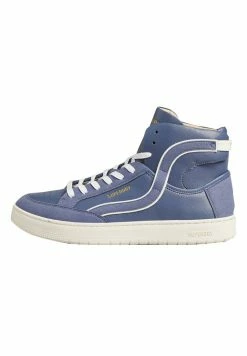 Superdry VINTAGE VEGAN - High-top Trainers - Soft Navy Oatmeal