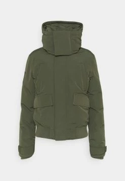 Superdry EVEREST - Winter Jacket - Dark Moss -Superdry Shop 95c19f2046f84e62b84a5d3732be2f6a