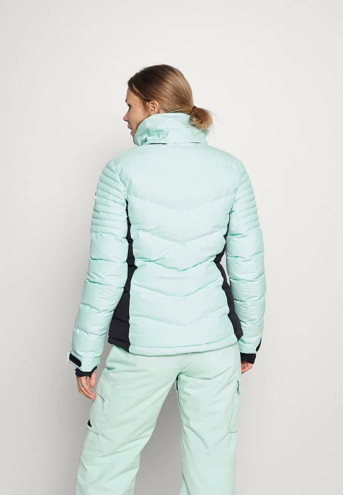 Superdry SNOW LUXE PUFFER - Ski Jacket - Light Blue 5 Superdry SNOW LUXE PUFFER - Ski Jacket - Light Blue - Image 5